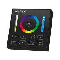 MiBoxer 2.4 GHz Wandsteuerung | RGB + CCT | 1 Zone |...