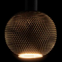 LED Floating Cage Globe 180 schwarz|E27| 5 W (32 W)|350...