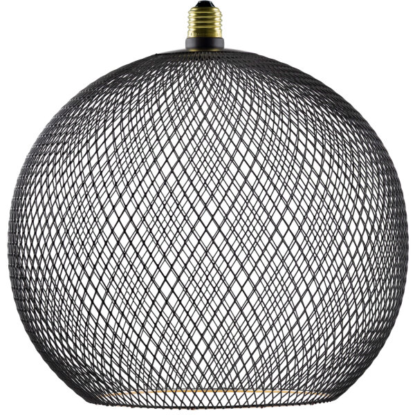 LED Floating Cage Globe 300 schwarz|E27| 5 W (32 W)|350 Lm|2.200 K|