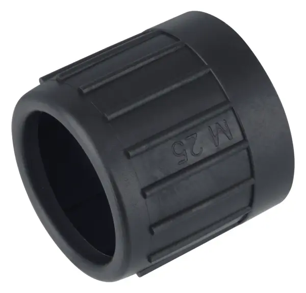 Fränkische E-Ku-E 32 schwarz UV Ku-Endtülle M32 25996032