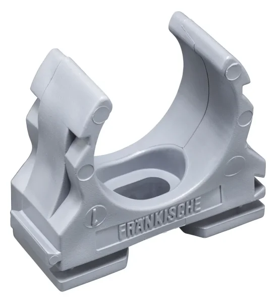 Fränkische clipfix 20 grau Ku-Klemmschelle M20 22370020