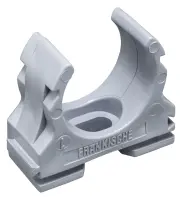 Fränkische clipfix 20 grau Ku-Klemmschelle M20 22370020