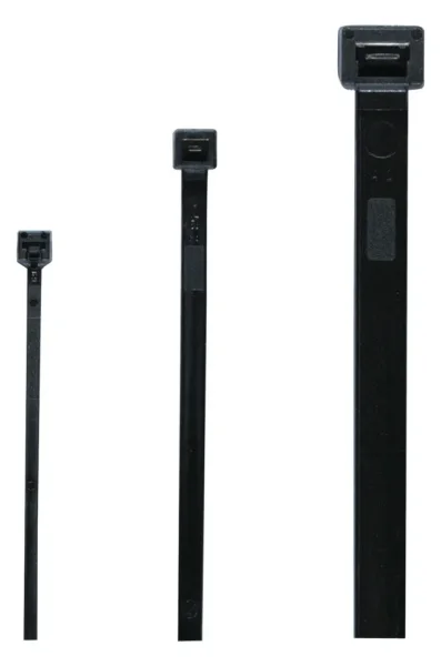 Cimco 181874 Kabelbinder schwarz RAL 9011 BxL 7,5x450mm 100 Stück