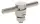 Dehn 540122 KSV 6.10 AQ16 50 V4A KS-Verbinder NIRO (V4A) f.Rd 6-10mm