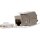 Keystone module Cat.6A connector, shielded, toolfree installation, colour: silver
