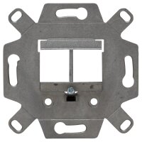 Keystone Tragrahmen ohne Abdeckung, Farbe: aluminium