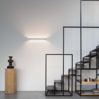 Ideal Lux DELTA LED 369563 41CM LED 3000K 1550LM Doppelstrahler lackiertes Aluminium Beton Wandleuchte