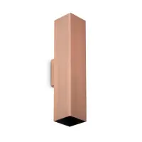 Look AP02 Wandleuchte | 2x GU10 | IP20 | 60 × 300 × 80 mm | Weiß / Schwarz / Messing / Chrom / Kupfer / Brüniert