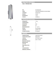 Look AP02 Wandleuchte | 2x GU10 | IP20 | 60 × 300 × 80 mm | Weiß / Schwarz / Messing / Chrom / Kupfer / Brüniert
