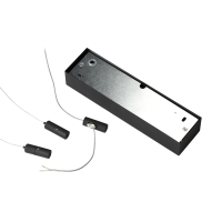 Ideallux, Oracle Slim SP D150 LED Pendelleuchte Rund | 81W | 3000K | 9300 lm | IP20 | On-Off | Weiß/Schwarz
