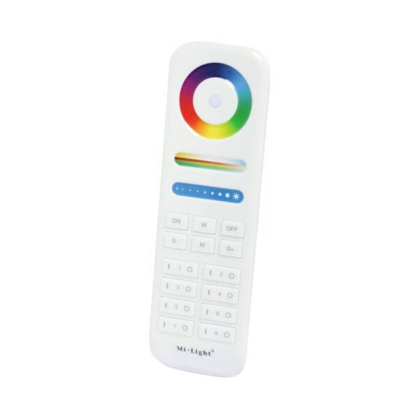 MiBoxer 2.4GHz Fernbedienung | RGB+CCT | 8 Zone | Gehäusefarbe: weiß