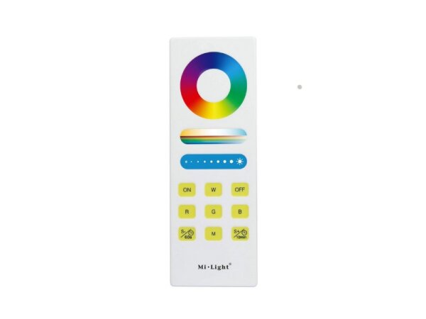 MiBoxer 2.4GHz Fernbedienung | RGB + CCT | 1 Zone | Gehäusefarbe: weiß