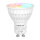 MiBoxer 2.4GHz GU10 LED Leuchtmittel | Gehäusefarbe: Weiß | 4W | 320 lm | 25° | Steuerung ü. Fernbedienung | RGB+CCT (2700K-6500K)